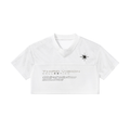 Women’s Cropped Paneled V-Neck Jersey
